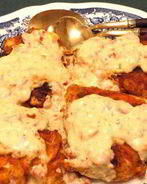 Котлеты под соусом