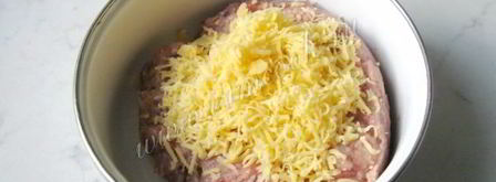 котлеты с сыром и отварным яйцом. Шаг 6