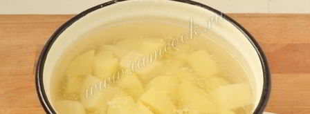 куриные котлеты в картофельных корзиночках. Шаг 4