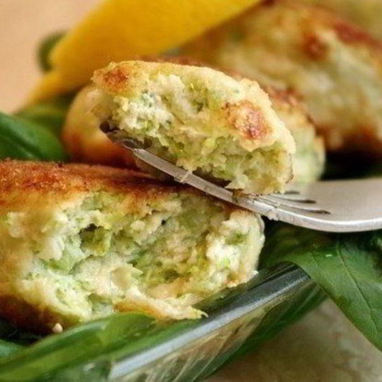 Рецепт нежных куриных котлеток с брокколи