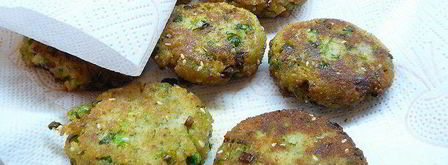 постные котлеты с кускусом. Шаг 8