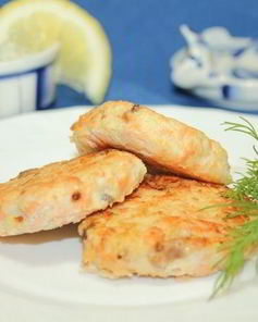 Рыбные котлеты из горбуши