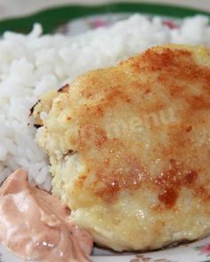 Рыбные котлеты из трески