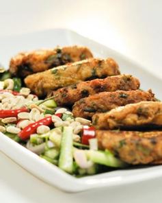 Тод Ман Пла — тайские рыбные котлетки