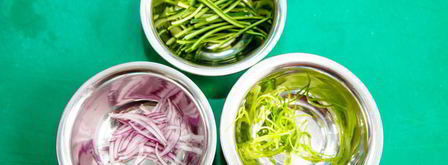 лапша из кальмаров в кисло-сладком соусе. Шаг 6