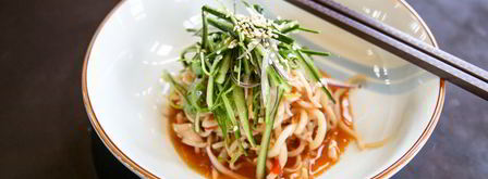 лапша из кальмаров в кисло-сладком соусе. Шаг 8