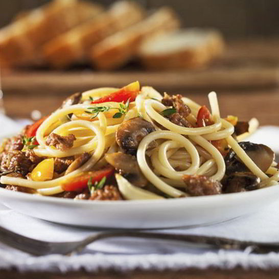 Рецепт лапши с фаршем по-флотски