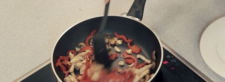 лапша с курицей и овощами. Шаг 13