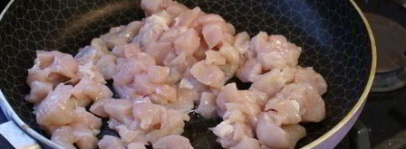 лапша с овощами и курицей по-китайски. Шаг 4