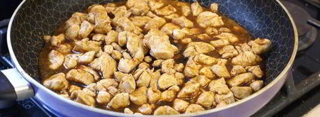 лапша с овощами и курицей по-китайски. Шаг 6