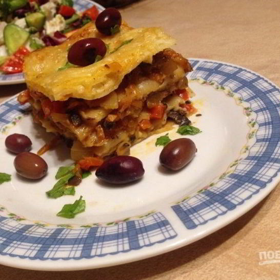 Рецепт лазаний без мяса
