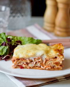 Лазанья болоньезе