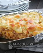 Лазанья из макарон