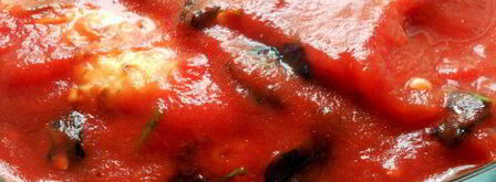 лазанья из ржаных блинчиков с курицей, томатами и базиликом. Шаг 12