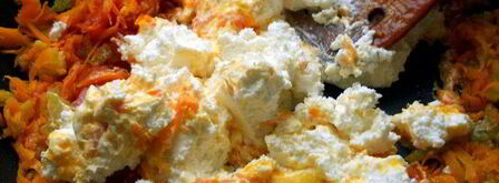 лазанья из ржаных блинчиков с курицей, томатами и базиликом. Шаг 7