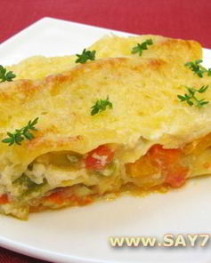 Лазанья овощная