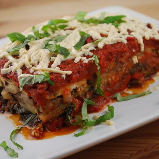 Рецепт лазаний с баклажанами и помидорами