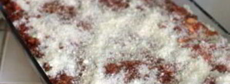 лазанья с фаршем и моцареллой. Шаг 7