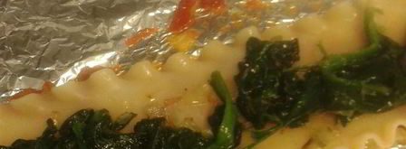 лазанья с кабачками, шпинатом и сладким перцем. Шаг 8