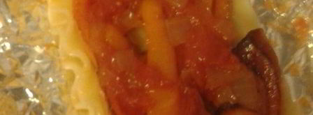 лазанья с кабачками, шпинатом и сладким перцем. Шаг 9