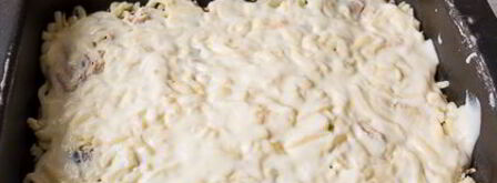 лазанья с курицей и шампиньонами. Шаг 20