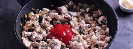 лазанья с курицей. Шаг 7