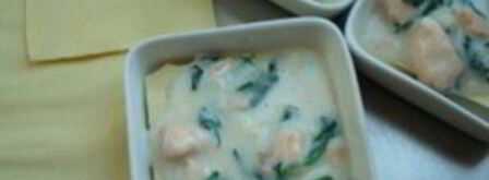 лазанья с лососем и шпинатом. Шаг 9