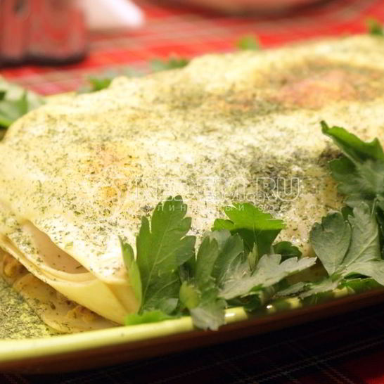 Рецепт лазаний с минтаем