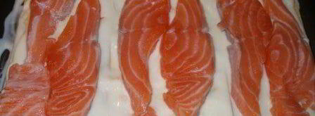 лазанья с семгой и шпинатом. Шаг 10