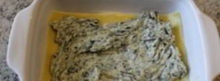 лазанья со шпинатом и сыром. Шаг 5