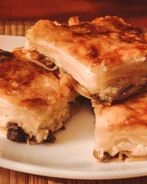 Лазанья сырная с грибами