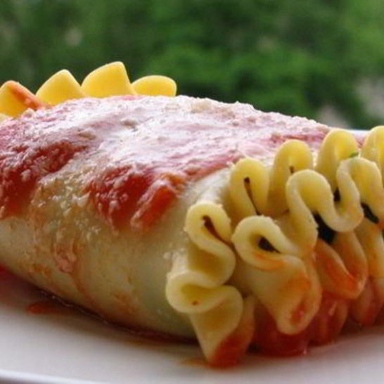 Рецепт лазаний в рулетиках