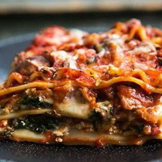 Рецепт вегетарианской лазанья с баклажанами