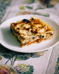 Запеченная овощная лазанья по-средиземноморски