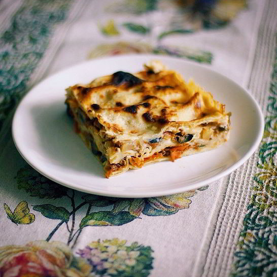 Рецепт запеченной овощной лазанья по-средиземноморски