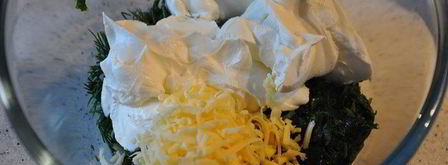 каннеллони с креветками и шпинатом. Шаг 3