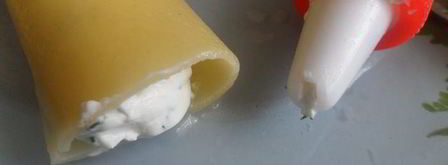 каннелони с двумя видами сыра. Шаг 3