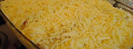 каннелони с мясной начинкой под соусом бешамель. Шаг 8