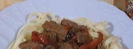 макароны с говядиной и перцем. Шаг 6