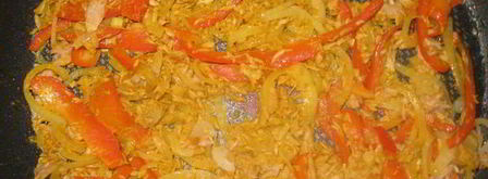 макароны с тунцом и карри. Шаг 5