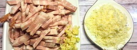 паста карбонара. Шаг 3