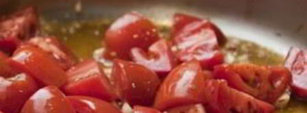 паста с беконом и помидорами. Шаг 7