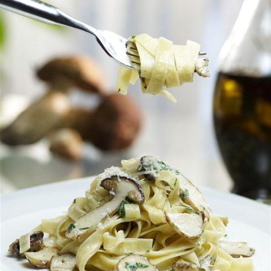 Рецепт пасты с грибами