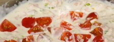 паста с красной рыбой и красной икрой. Шаг 9