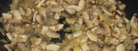 паста с томатно-грибным соусом. Шаг 3