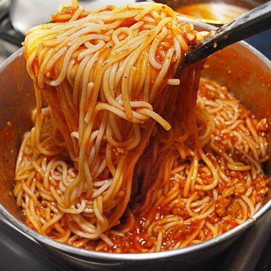 Рецепт подливки к спагетти с фаршем