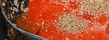 подливка к спагетти с фаршем. Шаг 6