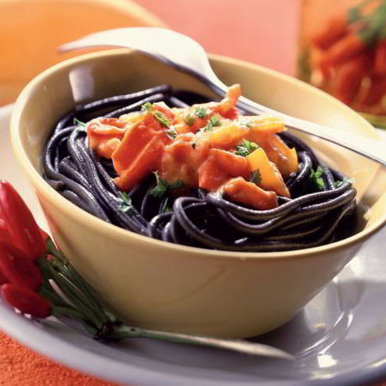 Рецепт спагетти дьявольских, из твердых сортов пшеницы