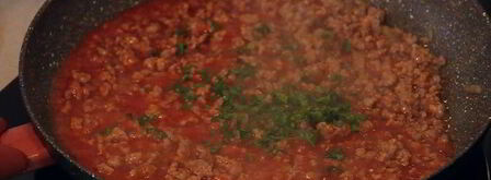 спагетти под соусом болоньезе. Шаг 12