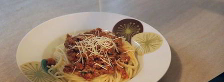 спагетти под соусом болоньезе. Шаг 14